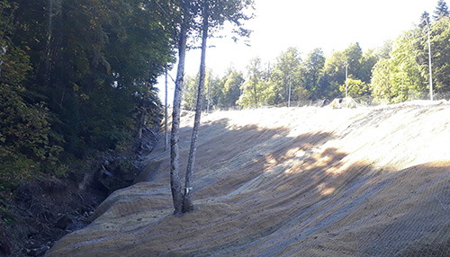 Erosion protection measures