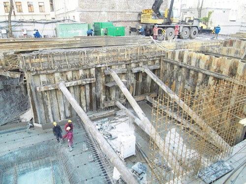 Retaining structures