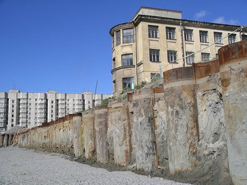 Retaining structures