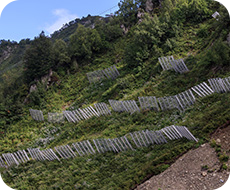 Снегоудерживающие барьеры