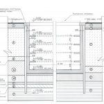 ТРК «Атмосфера» Санкт‑Петербург, Комендантская пл., 1. Ограждающие конструкции подземной части здания