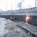 ТРК «Атмосфера» Санкт‑Петербург, Комендантская пл., 1. Ограждающие конструкции подземной части здания