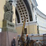 Восточное крыло здания Главного штаба Государственного Эрмитажа Санкт‑Петербург, Дворцовая площадь, 6-8. Приспособление под музейную функцию