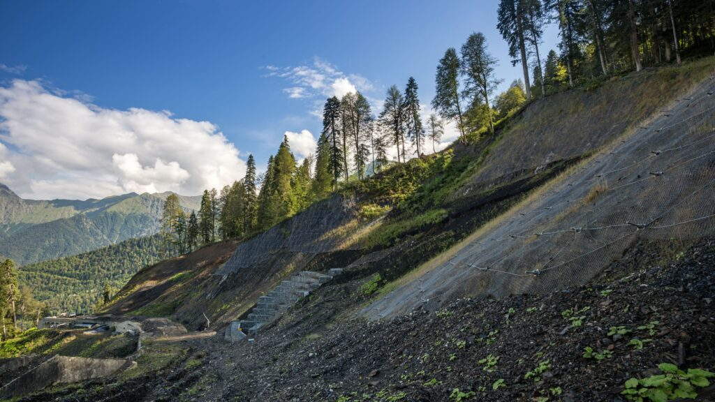 Unprecedented experience in engineering protection of territories