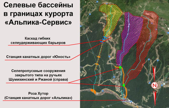селебассейны Альпика с подписями