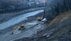 Строительство береговой подпорной стены