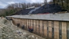 Строительство береговой подпорной стены
