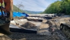 Строительство уголковой подпорной стены