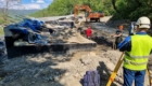 Строительство уголковой подпорной стены