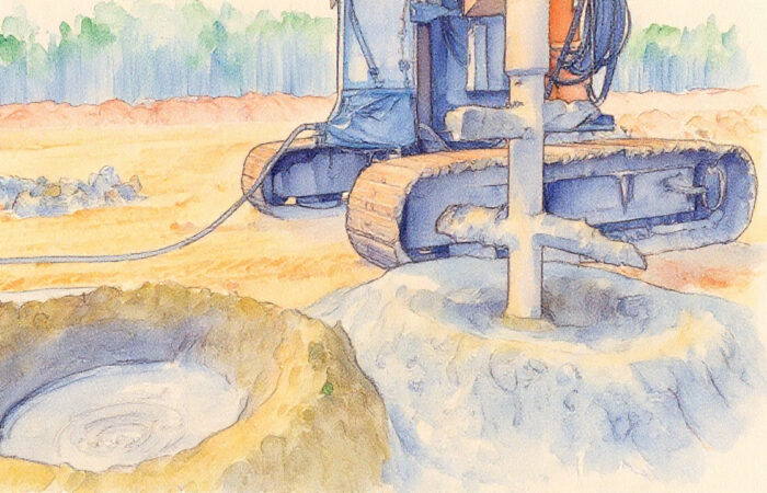 Глубинное перемешивание (Deep Soil Mixing, DSM)